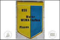 BSG Motor Wema Aufbau Plauen Wimpel