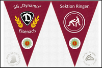 SG Dynamo Eisenach Wimpel Sektion Ringen