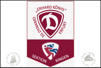 SG Dynamo Erfurt Erhard K&ouml;nig Wimpel Ringen