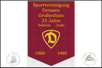 SG Dynamo Grossenhain Wimpel Sektion Judo