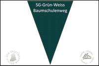 SG Gr&uuml;n Weiss Baumschulenweg Wimpel