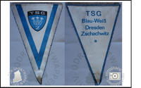 TSG Blau Weiss Dresden Zschachwitz Wimpel